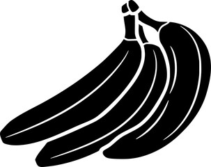 nature illustration tree silhouette tropical logo fruit icon plant outline banana leaf garden food summer organic palm green ripe shape of garden food for vector graphic background