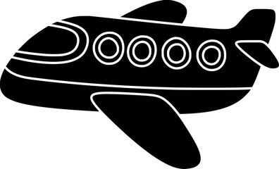 airplane illustration fly silhouette travel logo tourism icon plane outline sky aviation transport air aircraft flight business transportation jet shape of transport air for vector graphic background