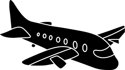 airplane illustration fly silhouette travel logo tourism icon plane outline sky aviation transport air aircraft flight business transportation jet shape of transport air for vector graphic background