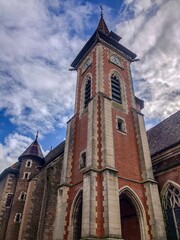 Fototapeta na wymiar Églises à Louhans en Bresse Bourguignonne.