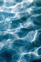 Obraz premium Abstract background with reflections and caustics. Futuristic background image. Created with Generative AI technology.