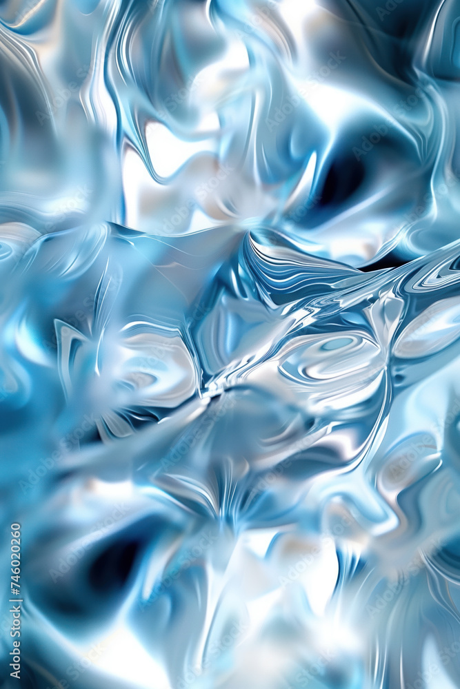 Poster abstract background with reflections and caustics. futuristic background image. created with generat