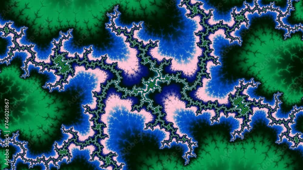 Canvas Prints camera movement inside a multicolor bright fractal. fractal sequence patterns 3d. for yoga or clubs 