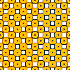 Multi color seamless abstract pattern. Background and backdrop. Multi Colored. Colorful ornamental design. Colored mosaic ornaments. Vector graphic illustration. EPS10. Not AI.