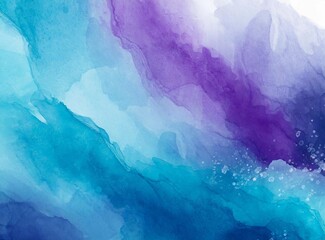 Light blue and purple abstract design