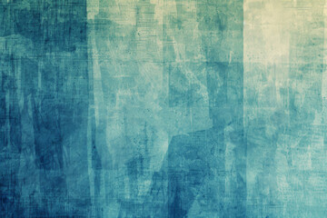 Obraz premium Watercolor Whispers, Abstract Art in Blue