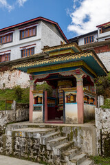 Tawang,arunachal pradesh, India 4 May 2022 incredibly beautiful monastery of tawang,the second largest monastery of Asia situated in arunachal pradesh, India.
