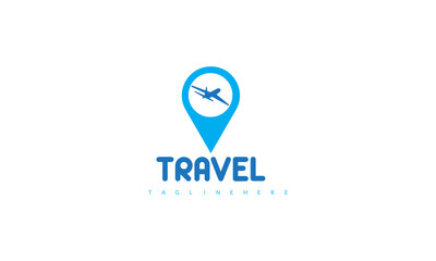 Map location. Travel logo. Map color concept.