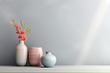 Minimalistic Decor with Ceramic Vases