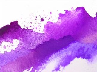 Purple watercolor background design - obrazy, fototapety, plakaty