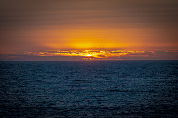 Sonnenuntergang in Ericeira Portugal