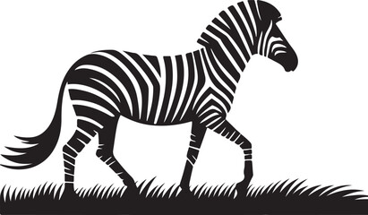 Fototapeta na wymiar Zebra vector illustration