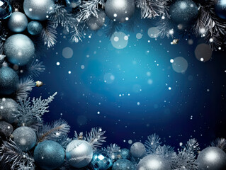Festive holiday background with blank space for customization.