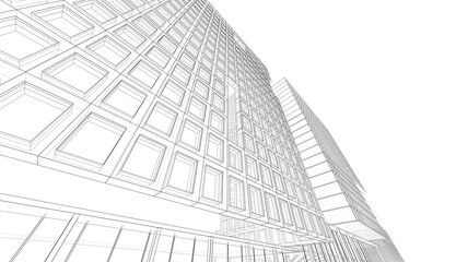 Fototapeta premium abstract architecture background