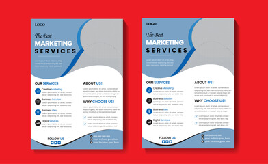 Professional unique church flyer Design