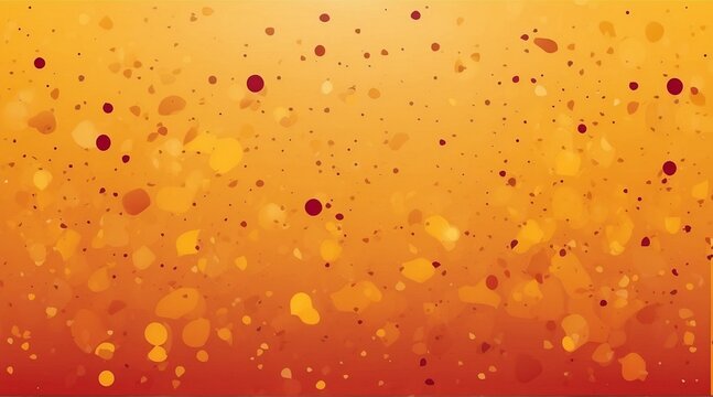 Vibrant Yellow and Orange Plain Vector Background Infused with Striking Red Scattering: A Captivating Blend of Colors for Creative Design and Visual Impact