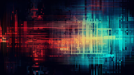 Obraz premium Failure point matrix code texture background, abstract texture pattern background