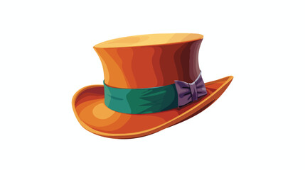 Joker cap hat isolated on white background vector 
