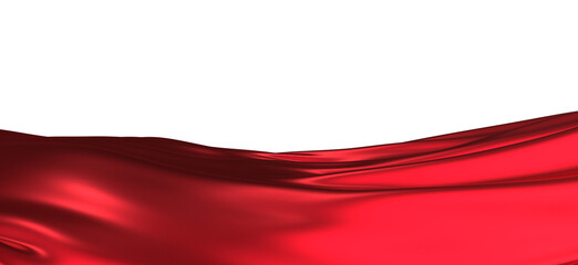 Naklejka premium Сovered with a red cloth background - PNG
