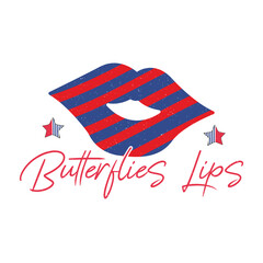 butterflies lips
