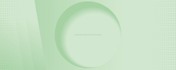 stylish line abstract circle pattern wide banner