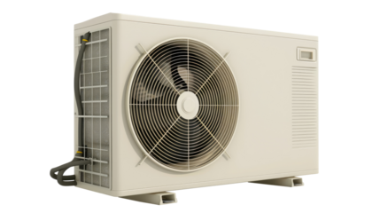  Air Conditioner System isolated on transparent background