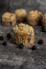 Blueberry muffins