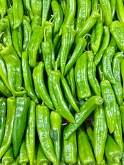 green chili peppers