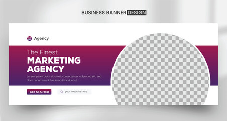clean attractive corporate business social media post design template with unique and trendy vibe - obrazy, fototapety, plakaty