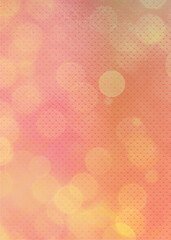 Orange bokeh background banner for Party, ad, event, poster and various design works