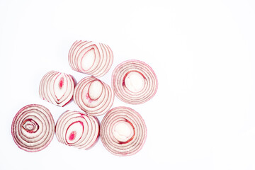 onion slices, Allium cepa