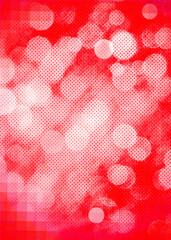 Red bokeh background banner for Party, ad, event, poster and various design works
