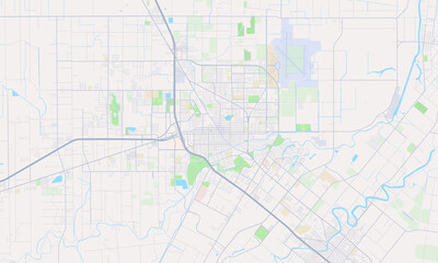 Harlingen Texas Map, Detailed Map of Harlingen Texas
