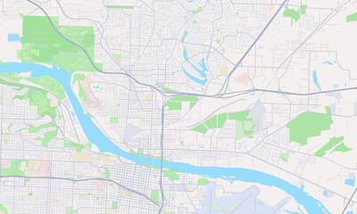 North Little Rock Arkansas Map, Detailed Map of North Little Rock Arkansas