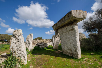 Talatí de Dalt prehistoric site, Maó, Menorca, Balearic Islands, Spain