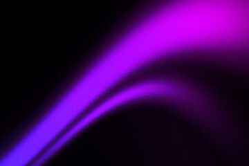 Grainy purple line on black backdrop