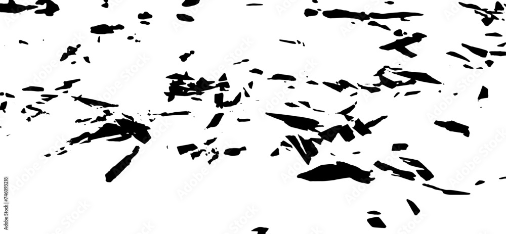 Poster monochrome texture composed of irregular graphic elements. distressed uneven grunge background. abst