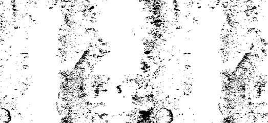 Rough black and white texture vector. Distressed overlay texture. Grunge background. Abstract textured effect. Vector Illustration. Black isolated on white background. EPS10