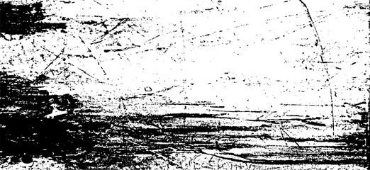 Scratched Grunge Urban Background Texture Vector. Dust Overlay Distress Grainy Grungy Effect. Distressed Backdrop Vector Illustration. Isolated Black on White Background. EPS 10.