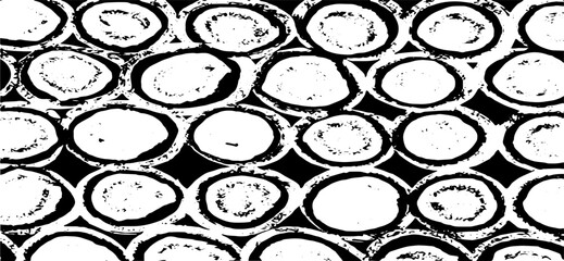 Rough black and white texture vector. Distressed overlay texture. Grunge background. Abstract textured effect. Vector Illustration. Black isolated on white background. EPS10