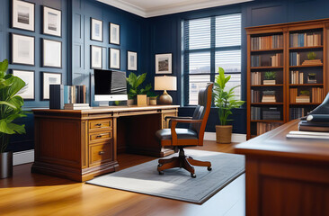 From above retro home office with wooden table and vintage typewriter near old lamp and many crumpled white papers
