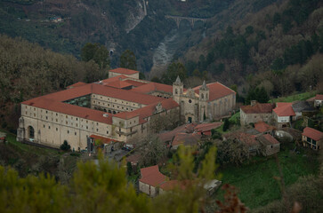 Parador de Santo Estevo. Galicia. Spain.