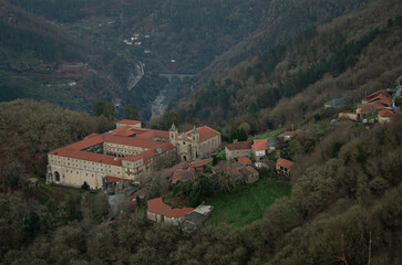 Parador de Santo Estevo. Galicia. Spain.