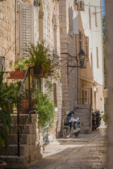 "Miasto Trogir w Chorwacji. Miasto wpisane do UNESCO