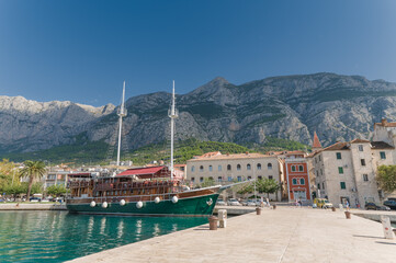 "Miasto Trogir w Chorwacji. Miasto wpisane do UNESCO