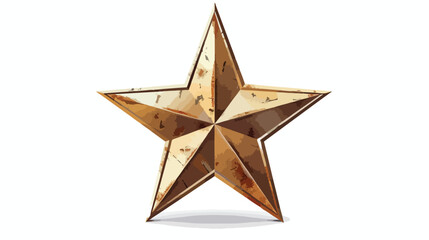 Military star design  vector illustration isolated 