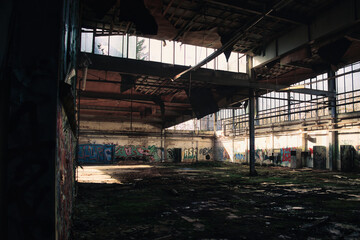 Old Abandoned Factory  - Verlassener Ort - Beatiful Decay - Verlassener Ort - Urbex / Urbexing - Lost Place - Artwork - Creepy - High quality photo