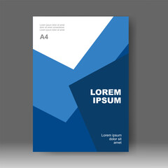 Business Cover book modern design for Brochure template, Annual report, Poster, magazine, Flyer, catalog. Vector illustration