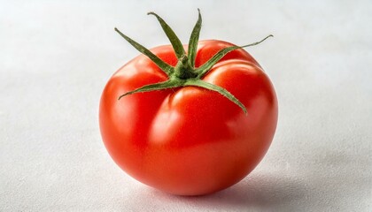 Tomato on a white background