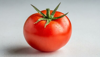 Tomato on a white background